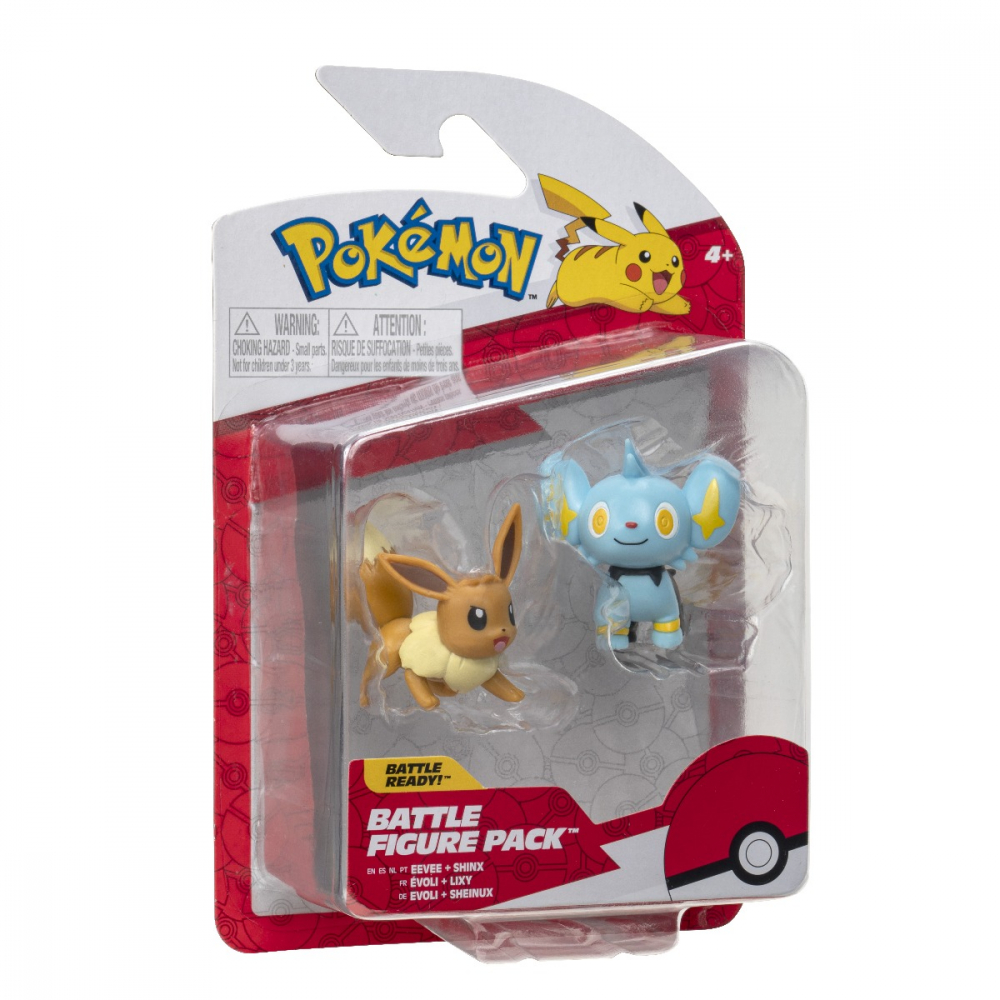 Pokemon - Set 2 figurine de actiune, (Shinx & Eevee) S13 varsta 3-5 ani ,5-7 ani ,7-9 ani ,9-12 ani ,12-14 ani ,14-18 ani ,18+, Baieti [2]