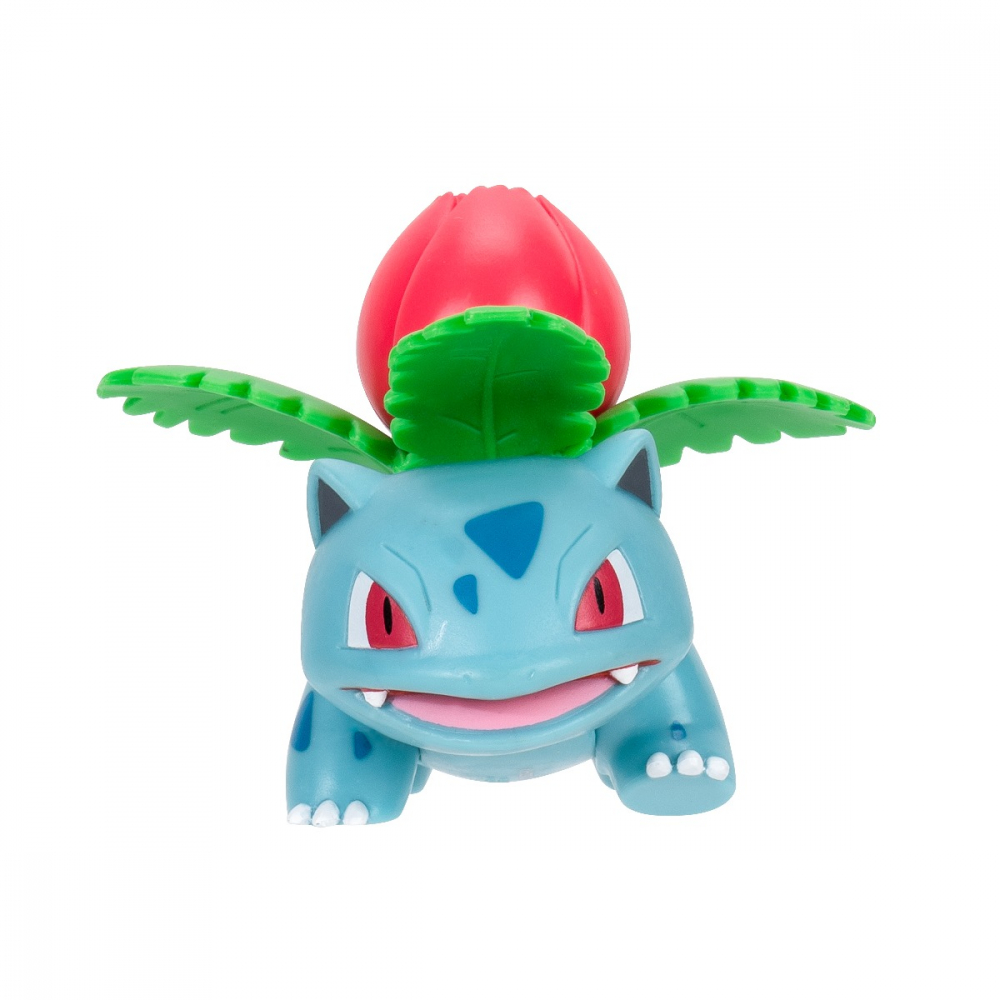 Pokemon - Set 3 figurine de actiune, 3PK: Pikachu #2, Jangmo-o, Ivysaur W21 varsta 3-5 ani ,5-7 ani ,7-9 ani ,9-12 ani ,12-14 ani ,14-18 ani ,18+, Baieti [8]