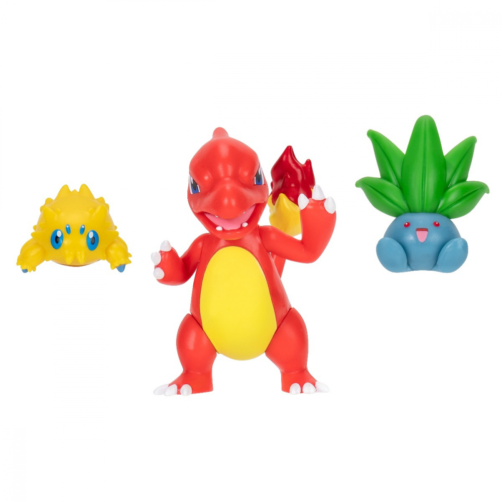 Pokemon - Set 3 figurine de actiune, Joltik, Oddish, Charmeleon W21 varsta 3-5 ani ,5-7 ani ,7-9 ani ,9-12 ani ,12-14 ani ,14-18 ani ,18+, Baieti [2]