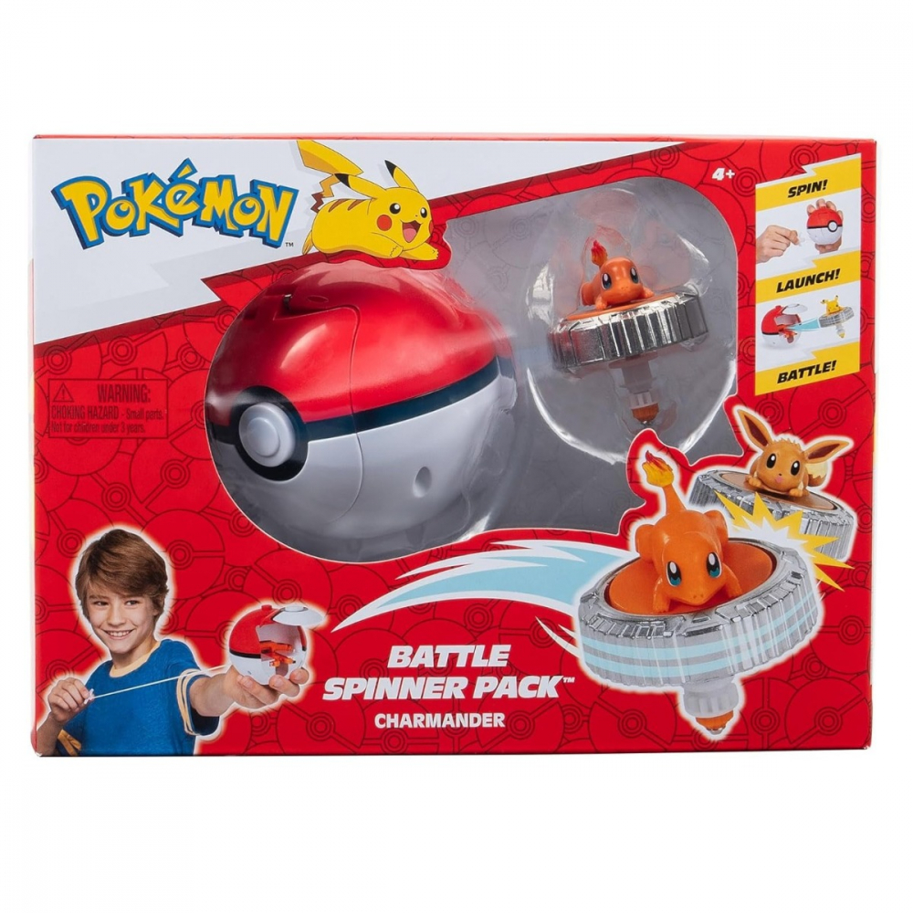 Pokemon - Set de joaca Battle Spinner cu figurina, Charmander & PokÃ© Ball varsta 3-5 ani ,5-7 ani ,7-9 ani ,9-12 ani ,12-14 ani ,14-18 ani ,18+, Baieti [1]