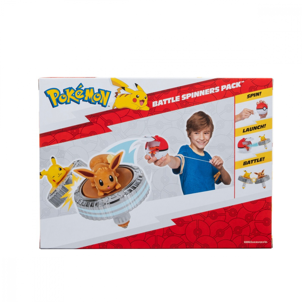 Pokemon - Set de joaca Battle Spinner cu figurina, Eevee & PokÃ© Ball varsta 3-5 ani ,5-7 ani ,7-9 ani ,9-12 ani ,12-14 ani ,14-18 ani ,18+, Baieti [7]