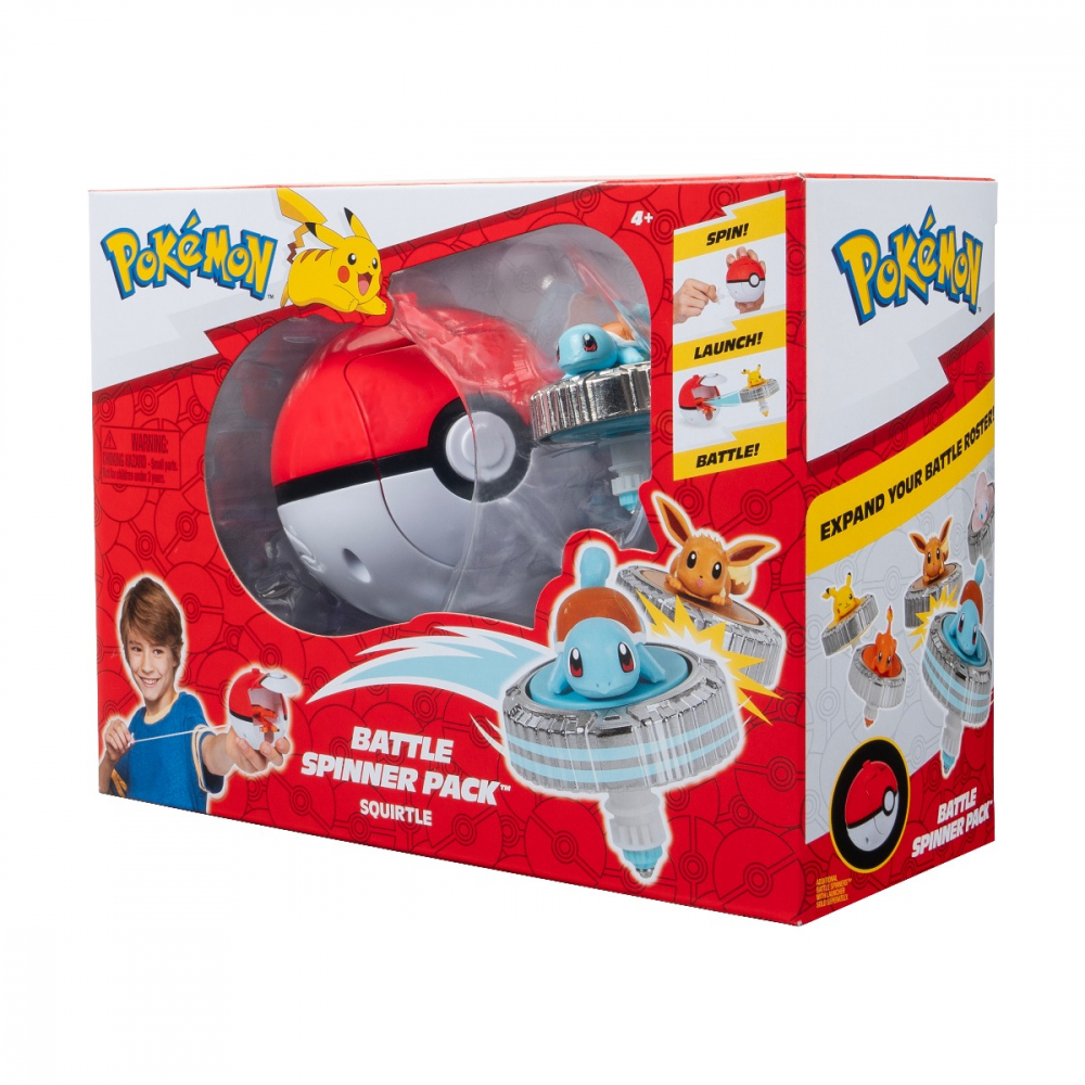 Pokemon - Set de joaca Battle Spinner cu figurina, Squirtle & PokÃ© Ball varsta 3-5 ani ,5-7 ani ,7-9 ani ,9-12 ani ,12-14 ani ,14-18 ani ,18+, Baieti [9]