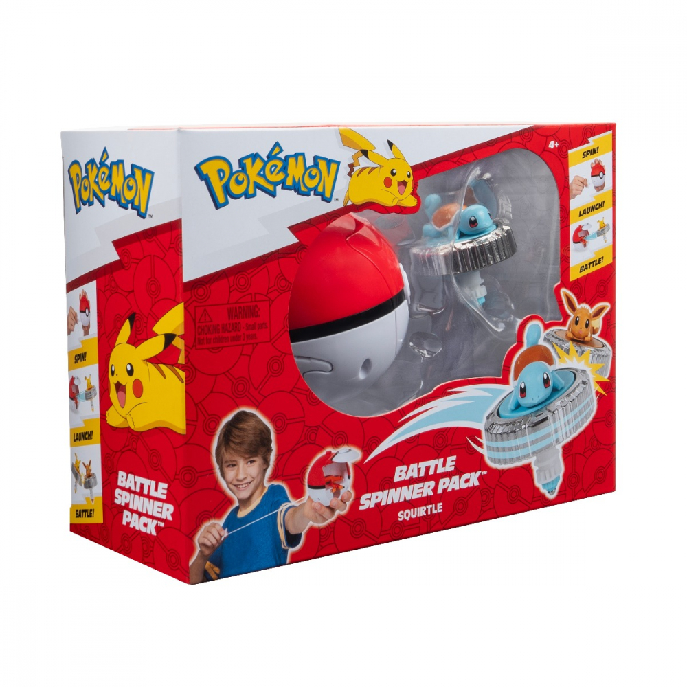 Pokemon - Set de joaca Battle Spinner cu figurina, Squirtle & PokÃ© Ball varsta 3-5 ani ,5-7 ani ,7-9 ani ,9-12 ani ,12-14 ani ,14-18 ani ,18+, Baieti [8]