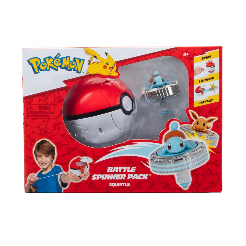 Pokemon - Set de joaca Battle Spinner cu figurina, Squirtle & PokÃ© Ball varsta 3-5 ani ,5-7 ani ,7-9 ani ,9-12 ani ,12-14 ani ,14-18 ani ,18+, Baieti [1]
