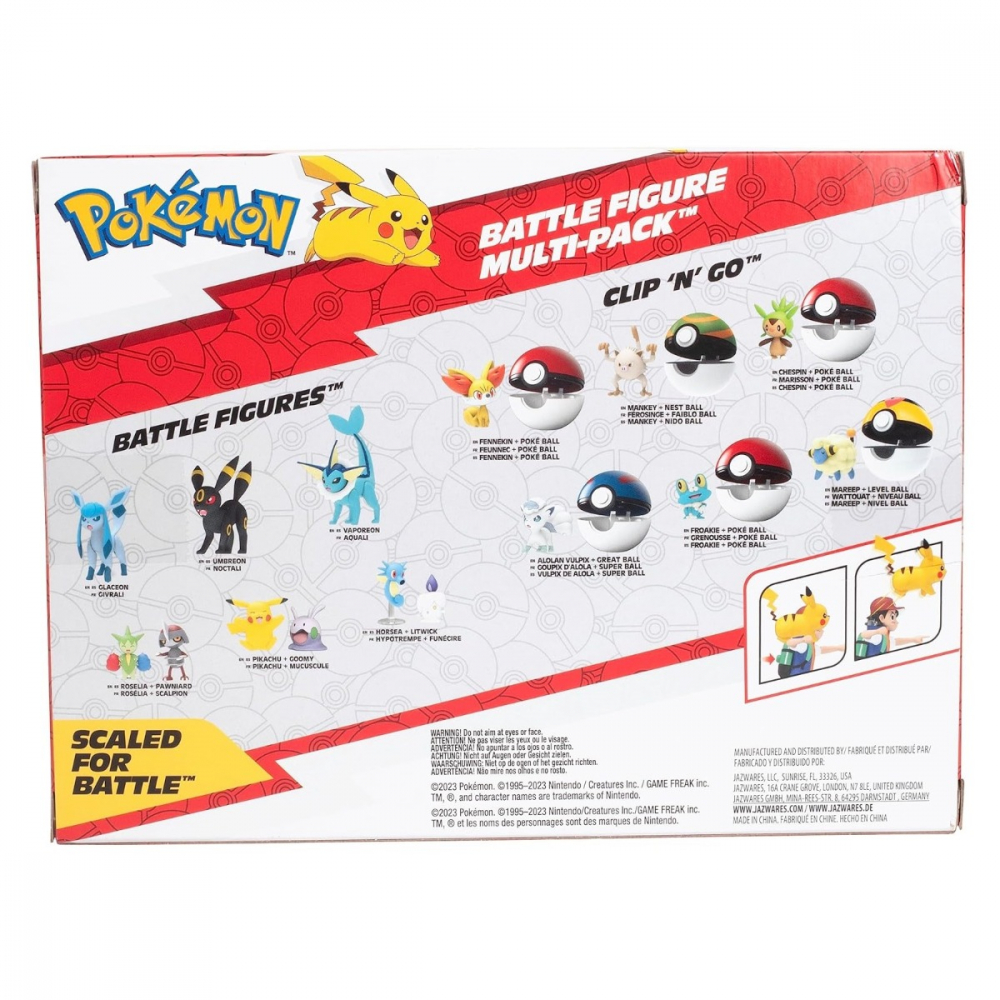 Pokemon - Set de joaca cu 6 figurine,  Ash & Pikachu & Charmander #1 & Rowlet & Piplup & Zorua varsta 3-5 ani ,5-7 ani ,7-9 ani ,9-12 ani ,12-14 ani ,14-18 ani ,18+, Baieti [7]