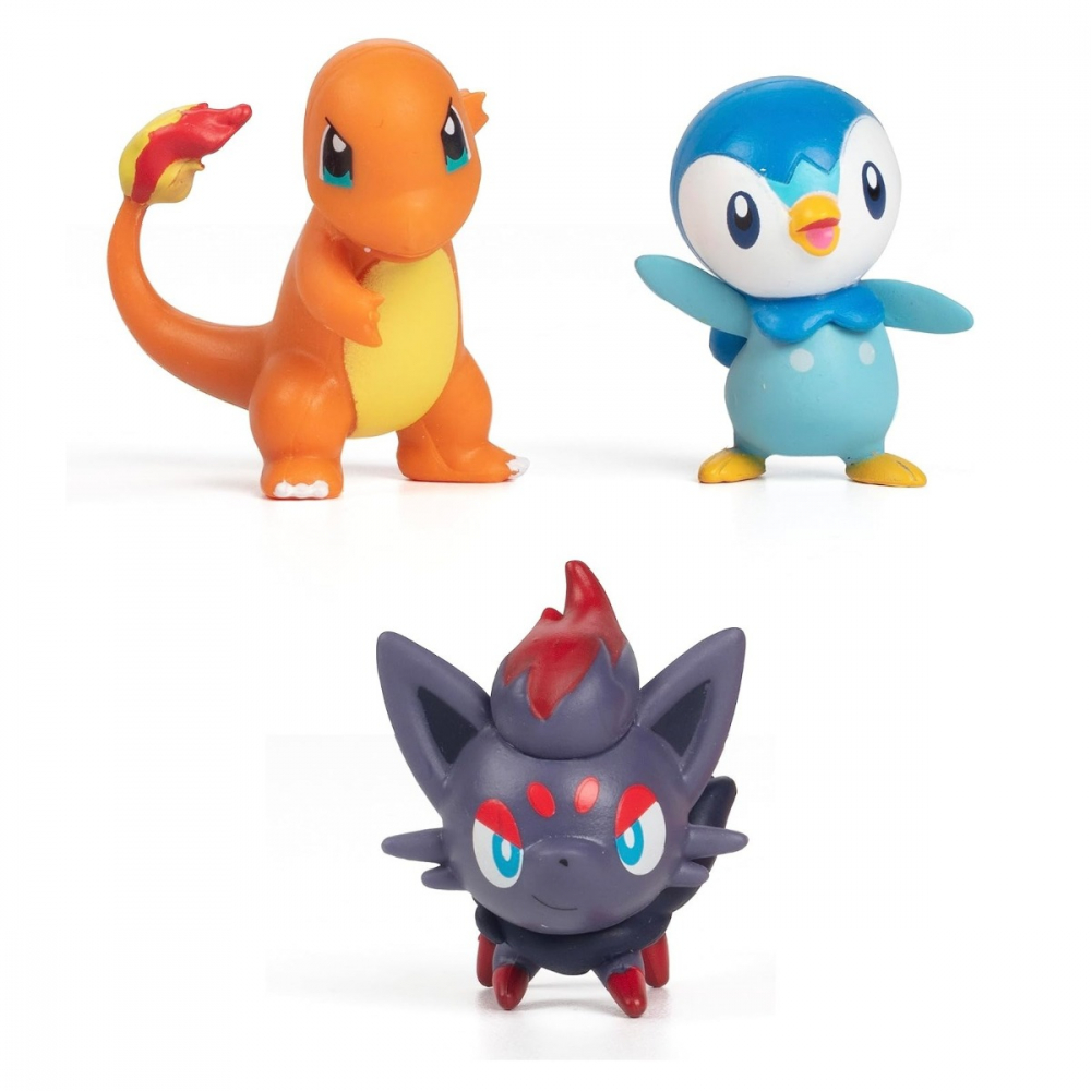Pokemon - Set de joaca cu 6 figurine,  Ash & Pikachu & Charmander #1 & Rowlet & Piplup & Zorua varsta 3-5 ani ,5-7 ani ,7-9 ani ,9-12 ani ,12-14 ani ,14-18 ani ,18+, Baieti [5]