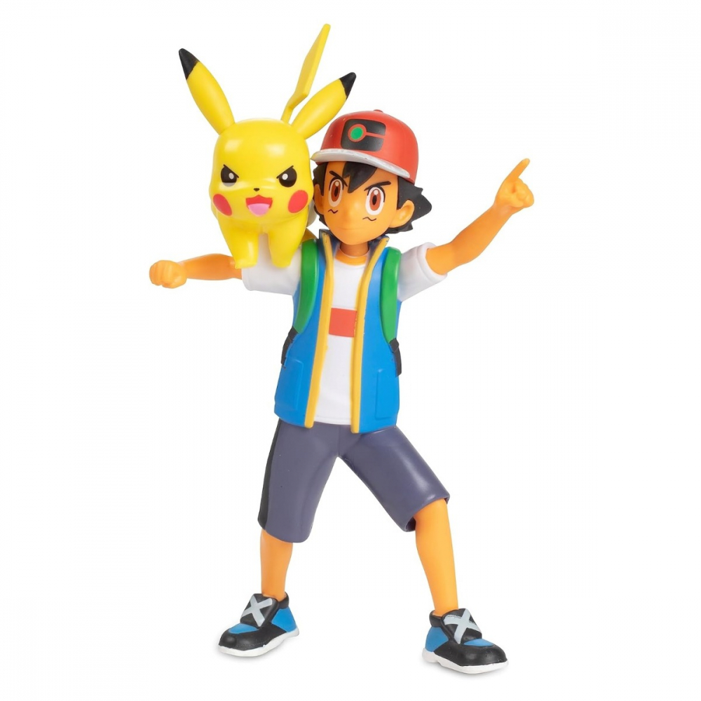 Pokemon - Set de joaca cu 6 figurine,  Ash & Pikachu & Charmander #1 & Rowlet & Piplup & Zorua varsta 3-5 ani ,5-7 ani ,7-9 ani ,9-12 ani ,12-14 ani ,14-18 ani ,18+, Baieti [3]