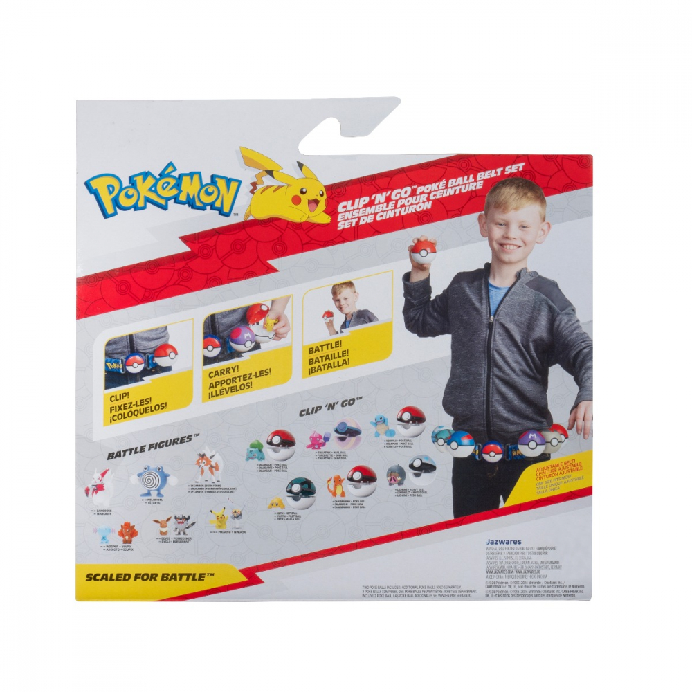 Pokemon - Set figurina si centura Clip n Go, Bulbasaur #1 with Level Ball, Nest Ball and Bulbasaur Themed Belt W16 varsta 3-5 ani ,5-7 ani ,7-9 ani ,9-12 ani ,12-14 ani ,14-18 ani ,18+, Baieti [9]