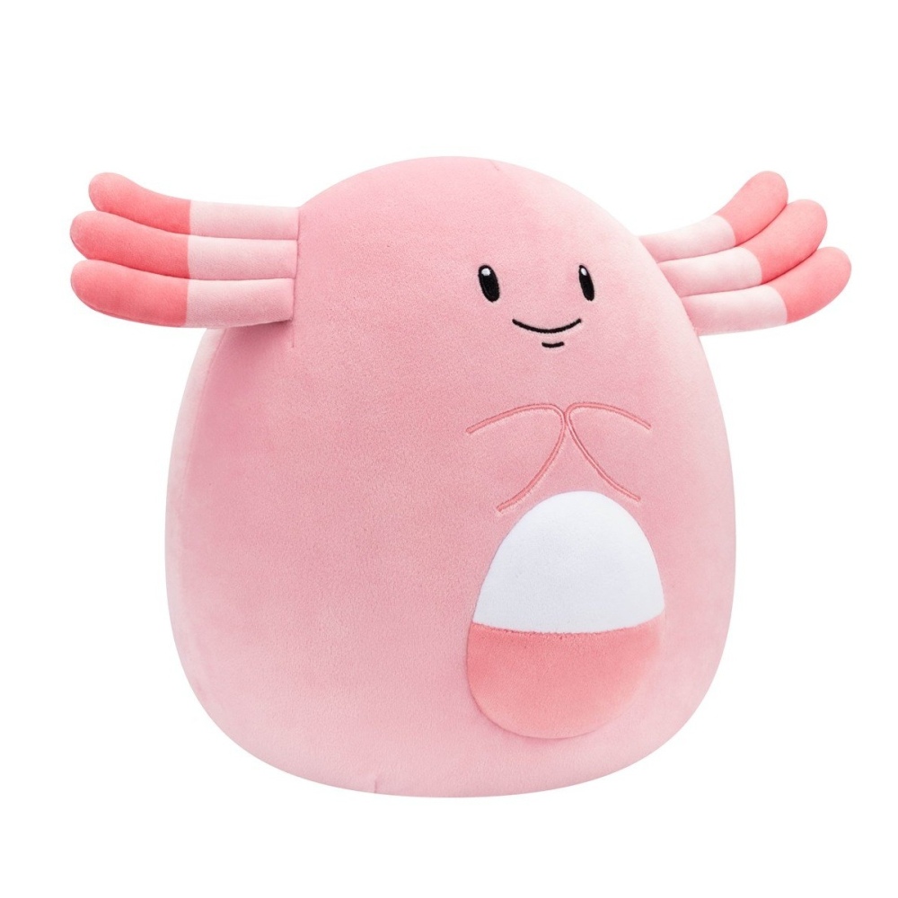Pokemon Squishmallows - Jucarie de plus 25 cm, Chansey copii varsta 3-5 ani|5-7 ani|7-9 ani|9-12 ani|12-14 ani|14-18 ani [4]
