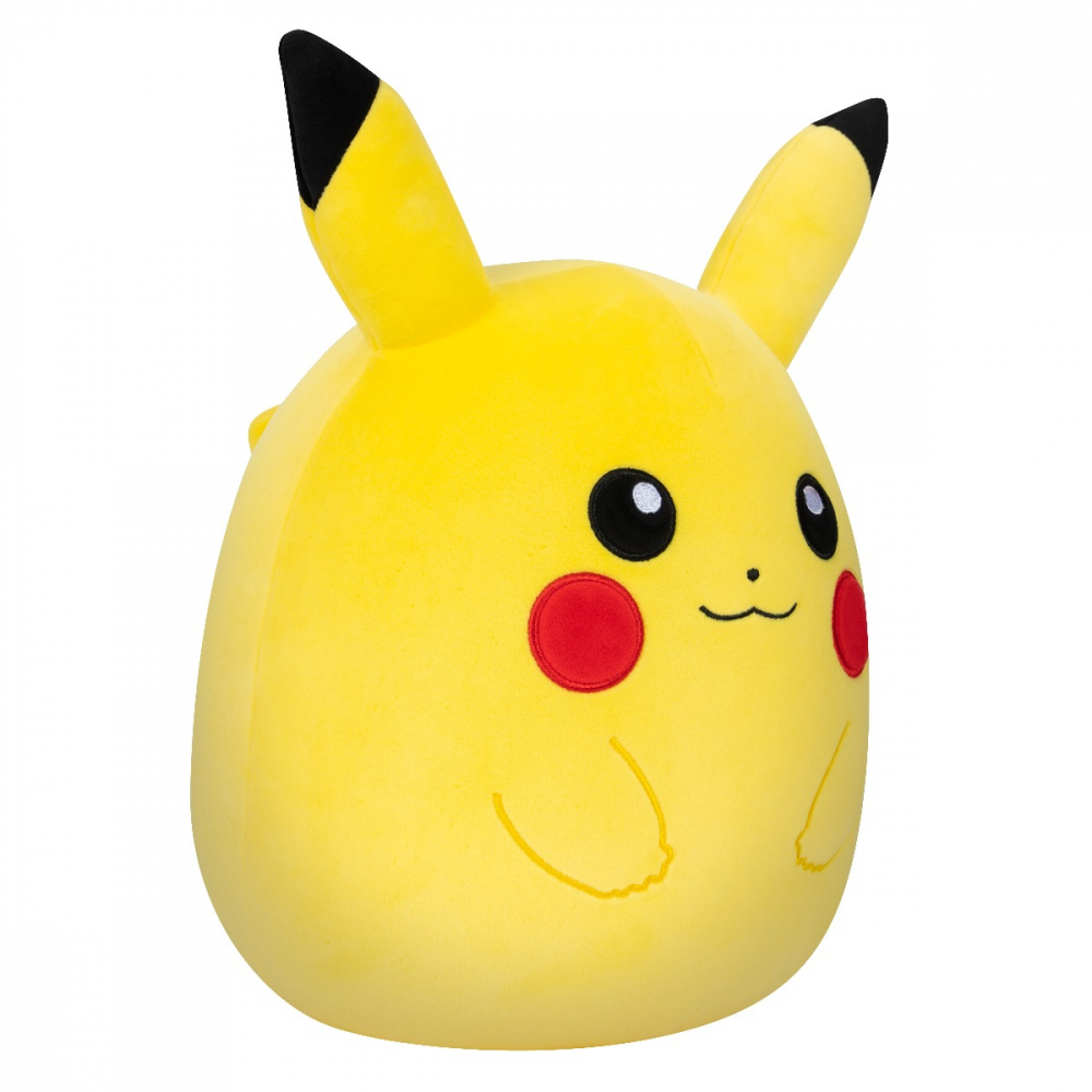 Pokemon Squishmallows - Jucarie de plus 25 cm, Pikachu varsta 3-5 ani ,5-7 ani ,7-9 ani ,9-12 ani ,12-14 ani ,14-18 ani ,18+, Unisex [3]