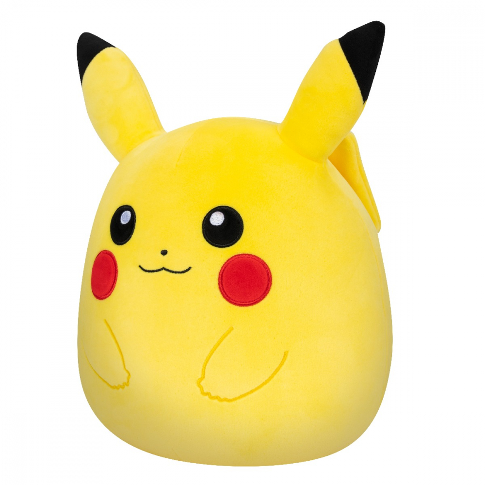 Pokemon Squishmallows - Jucarie de plus 25 cm, Pikachu varsta 3-5 ani ,5-7 ani ,7-9 ani ,9-12 ani ,12-14 ani ,14-18 ani ,18+, Unisex [5]