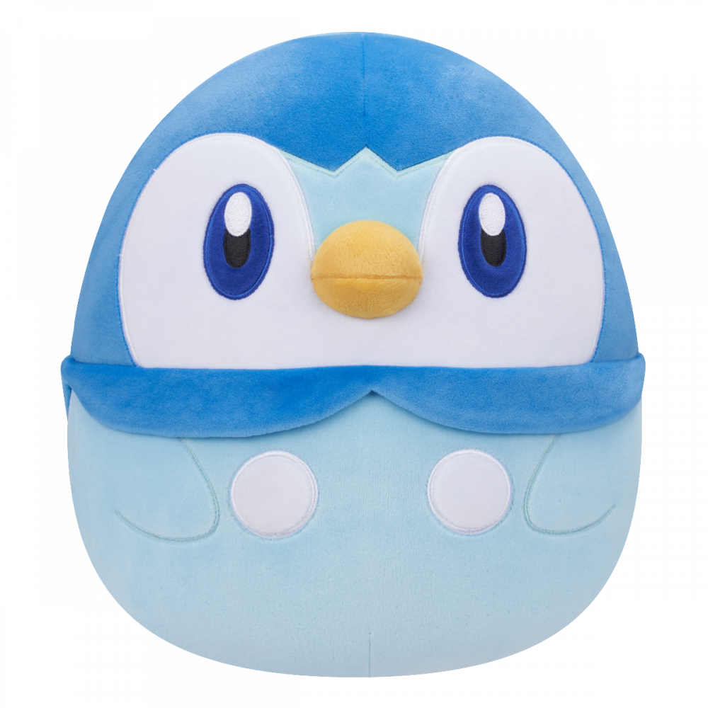 Pokemon Squishmallows - Jucarie de plus 25 cm, Piplup, S3 varsta 3-5 ani ,5-7 ani ,7-9 ani ,9-12 ani ,12-14 ani ,14-18 ani ,18+, Unisex [2]