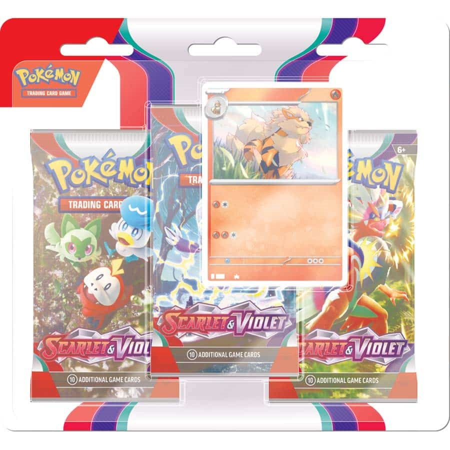 Pokemon TCG: SV01 - 3 Blister Booster [3]
