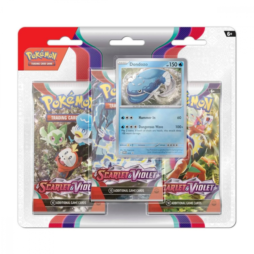 Pokemon TCG: SV01 - 3 Blister Booster [2]