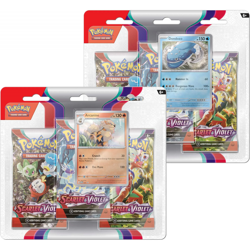 Pokemon TCG: SV01 - 3 Blister Booster [1]