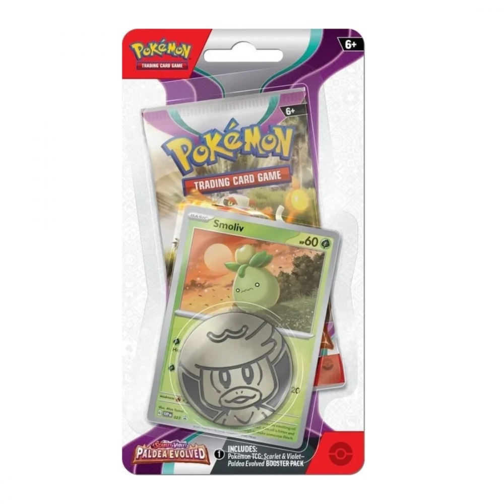 Pokemon TCG: SV02 Paldea Evolved - Checklane Blister [3]