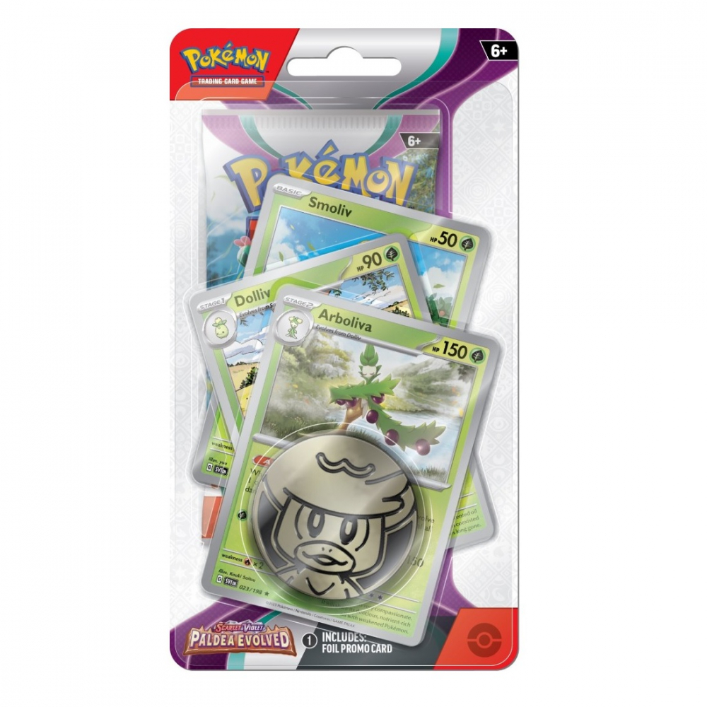 Pokemon TCG: SV02 Paldea Evolved - Premium Checklane Blister [2]