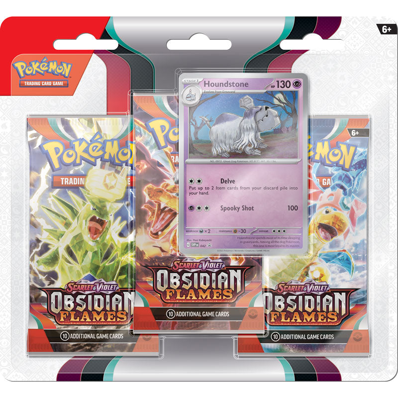 Pokemon TCG: SV03 Obsidian Flames - 3 Blister Booster [2]