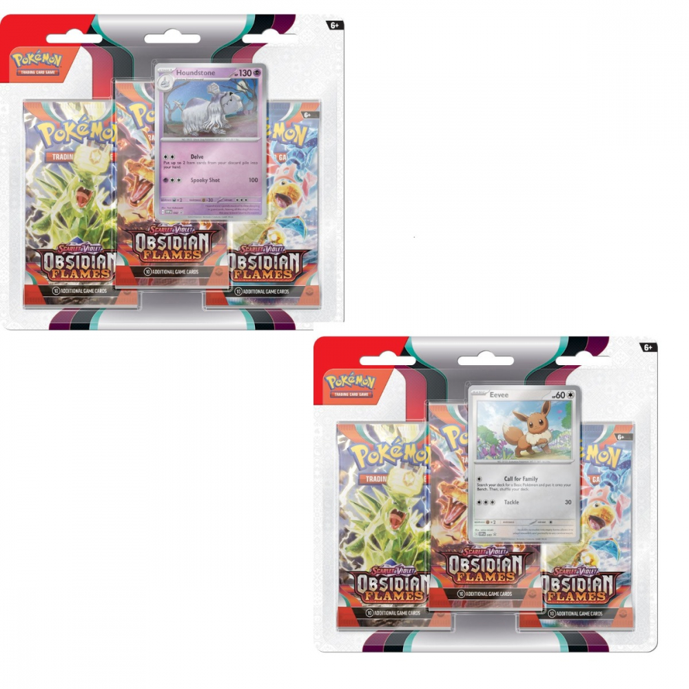 Pokemon TCG: SV03 Obsidian Flames - 3 Blister Booster [1]