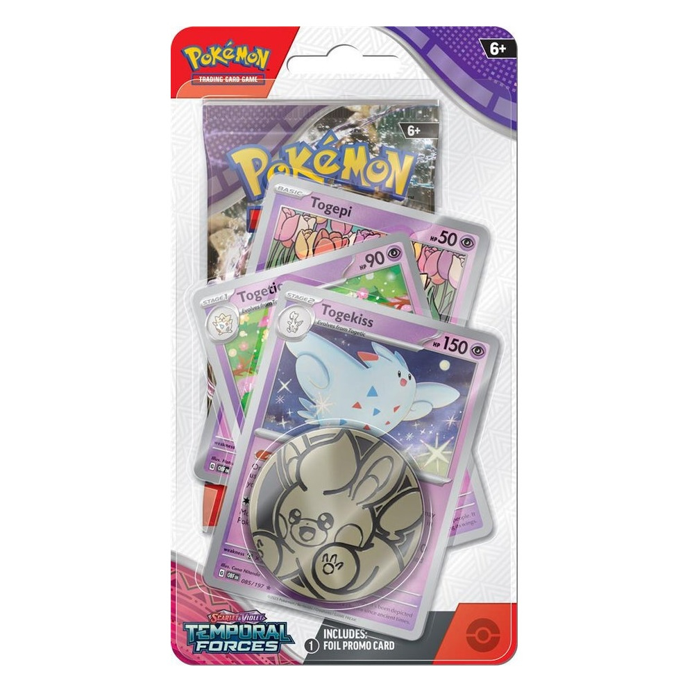 Pokemon TCG: SV05 Temporal Forces - Premium Checklane Blister [2]