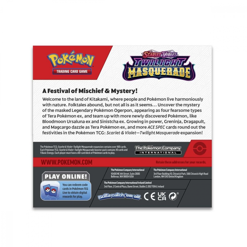 Pokemon TCG: SV06 Twilight MasqueradeÂ  - Booster [3]