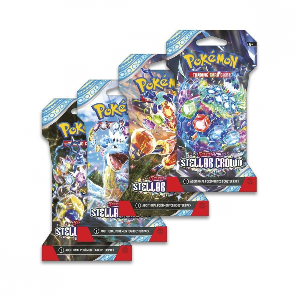 Pokemon TCG: SV07 Stellar Crown - 1 Blister Booster [1]