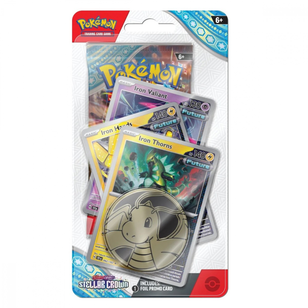 Pokemon TCG: SV07 Stellar Crown - Premium Checklane Blister [2]