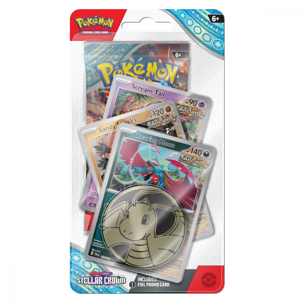 Pokemon TCG: SV07 Stellar Crown - Premium Checklane Blister [3]
