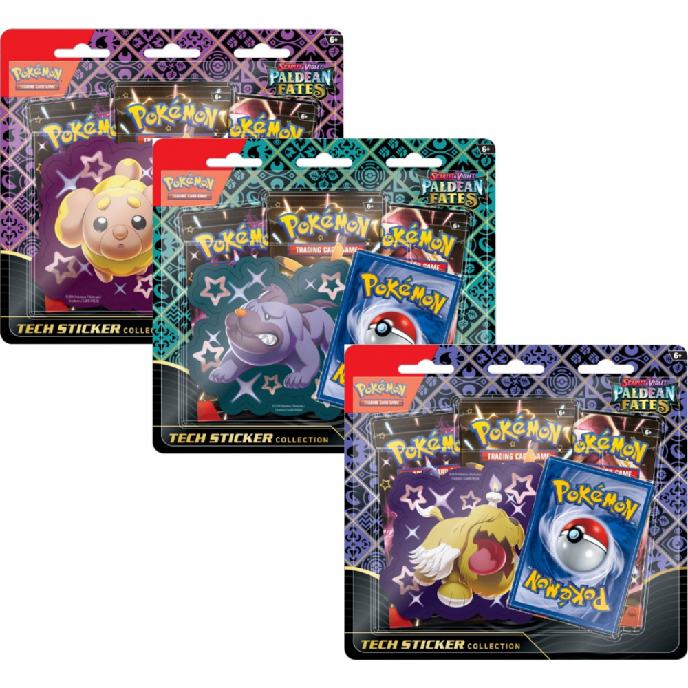 Pokemon TCG: SV4.5 Paldean Fates - Tech Sticker Collection [1]