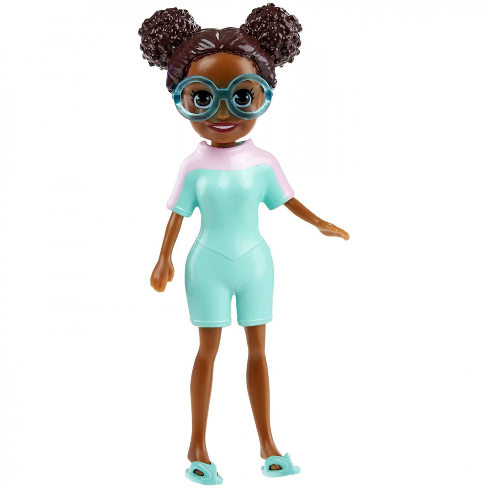 Polly pocket set 2 papusi si accesorii 20 piese, varsta de la 4 ani la 8 ani [4]