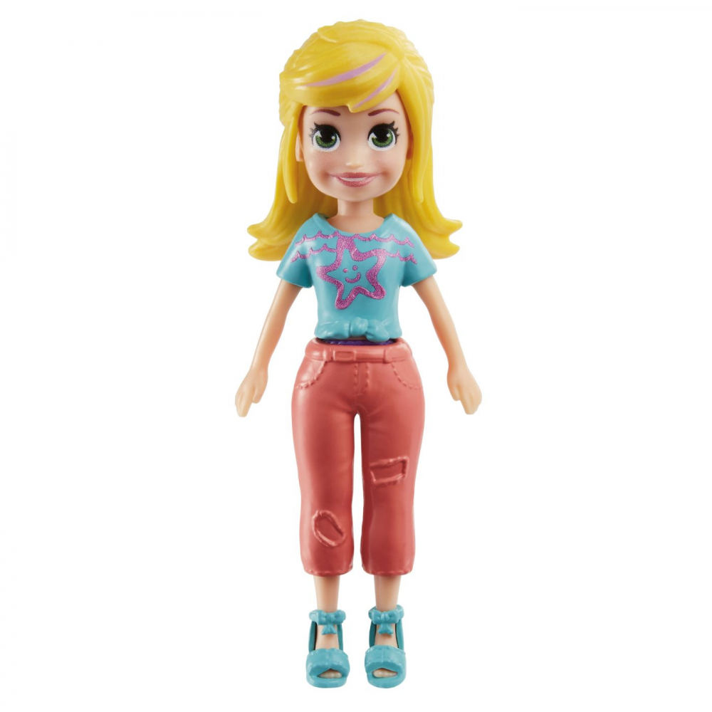 Polly pocket set 2 papusi si accesorii 28 piese, varsta de la 4 ani la 8 ani [3]