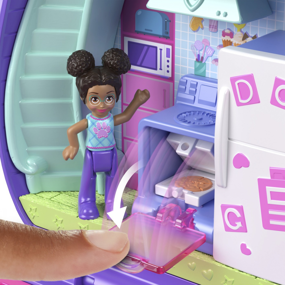 Polly pocket set gentuta animalut catelus in pijama cu accesorii, varsta de la 4 ani la 8 ani [4]