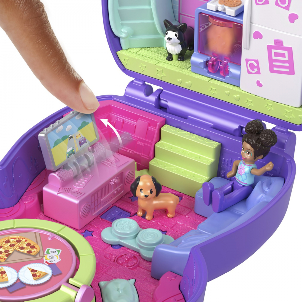 Polly pocket set gentuta animalut catelus in pijama cu accesorii, varsta de la 4 ani la 8 ani [5]