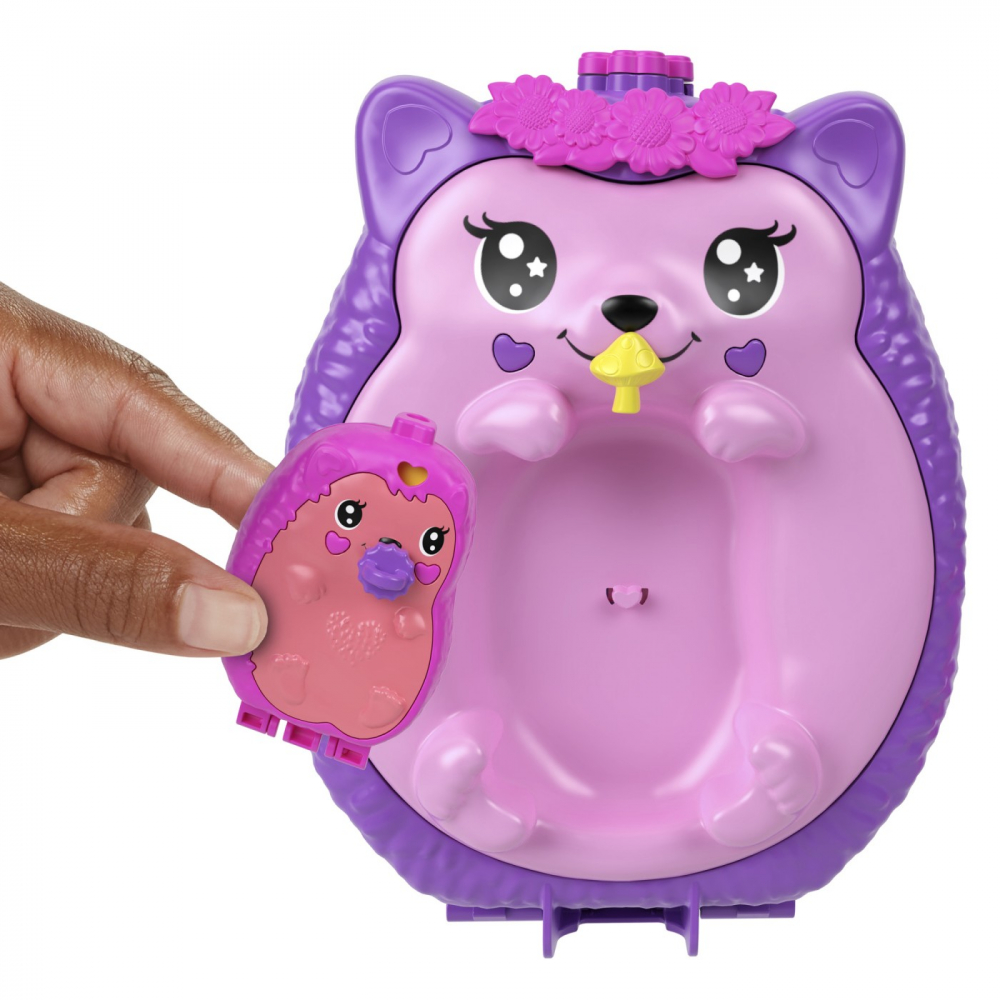 Polly pocket set gentuta ariciul mama si puiul, varsta de la 4 ani la 8 ani [3]