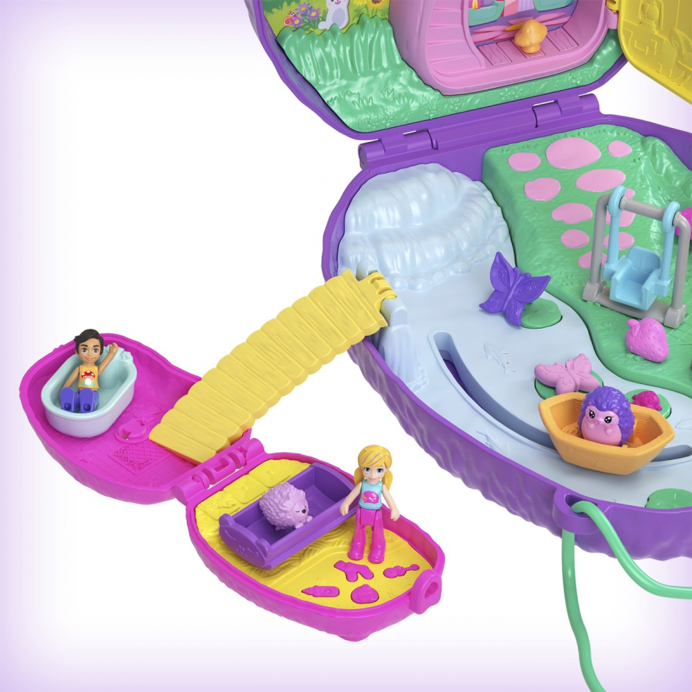 Polly pocket set gentuta ariciul mama si puiul, varsta de la 4 ani la 8 ani [8]