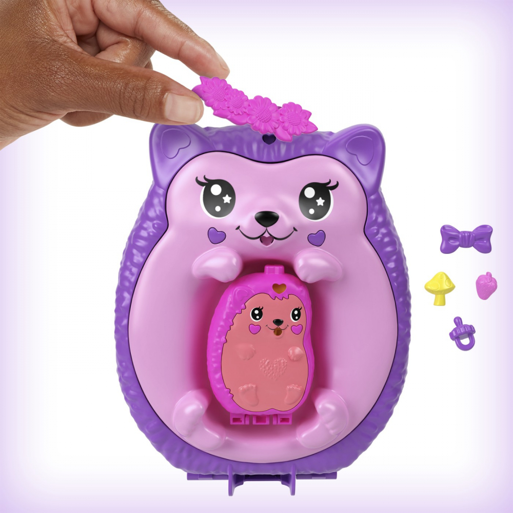 Polly pocket set gentuta ariciul mama si puiul, varsta de la 4 ani la 8 ani [4]