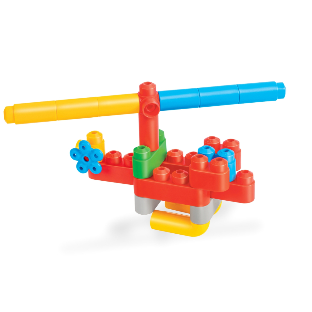 PolyM - Building Block Set (128 piese), copii varsta 18 luni+,3 ani+,6 ani+ [6]