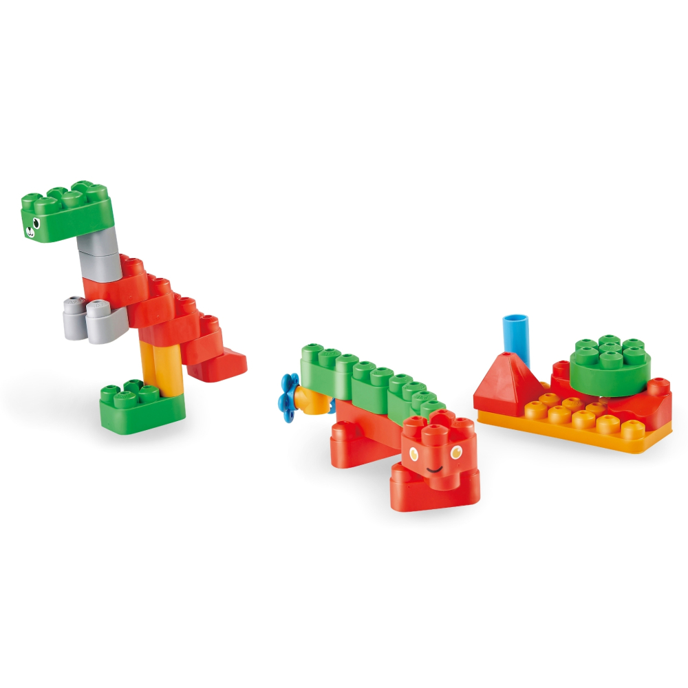 PolyM - Building Block Set (128 piese), copii varsta 18 luni+,3 ani+,6 ani+ [9]