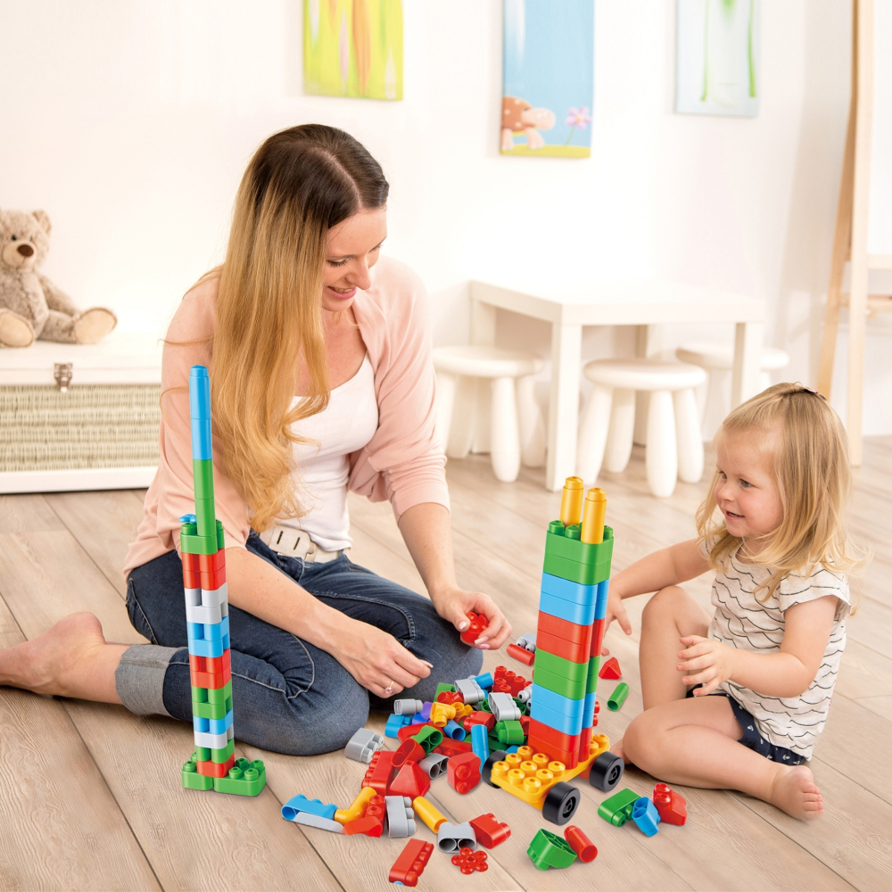 PolyM - Building Block Set (128 piese), copii varsta 18 luni+,3 ani+,6 ani+ [2]