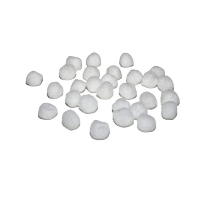 Pom-pom, 30 buc, 20 mm, alb [3]