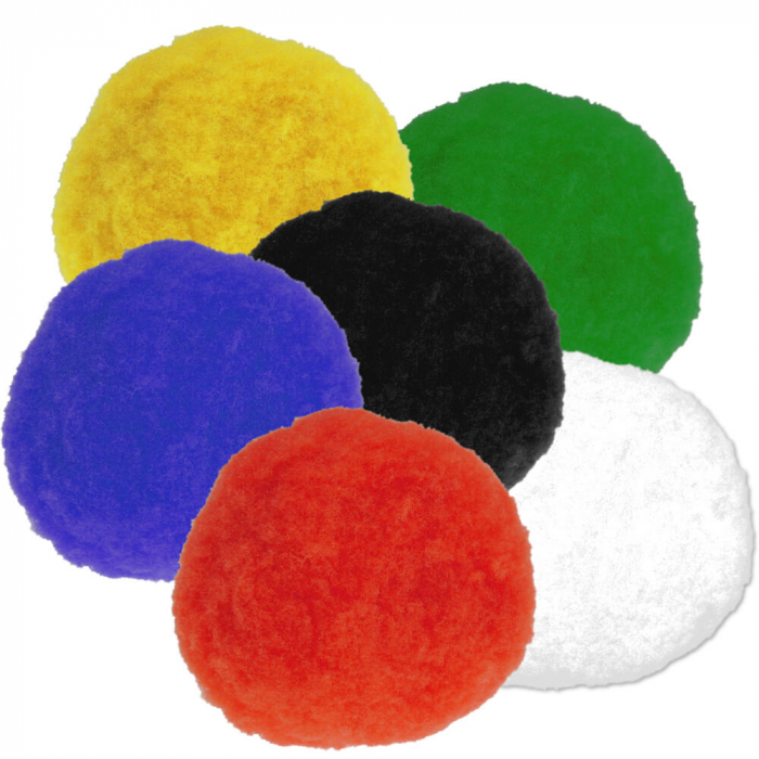 Pom-pom, 40 buc, 15 mm, multicolor [2]