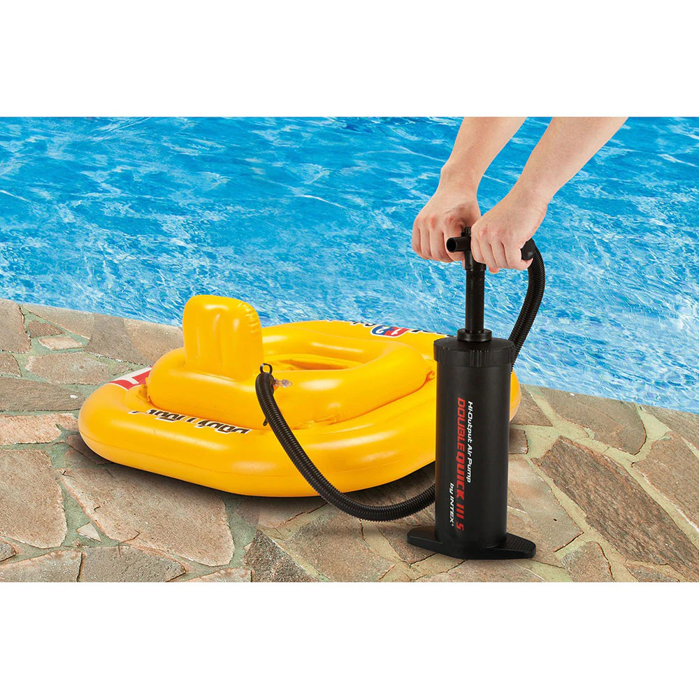 Pompa de mana INTEX Quick III 68605, 37 cm, plastic, negru [3]