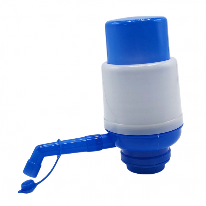 Dozator apa manual, cu adaptor, Alb / Albastru - Micostore.ro [3]