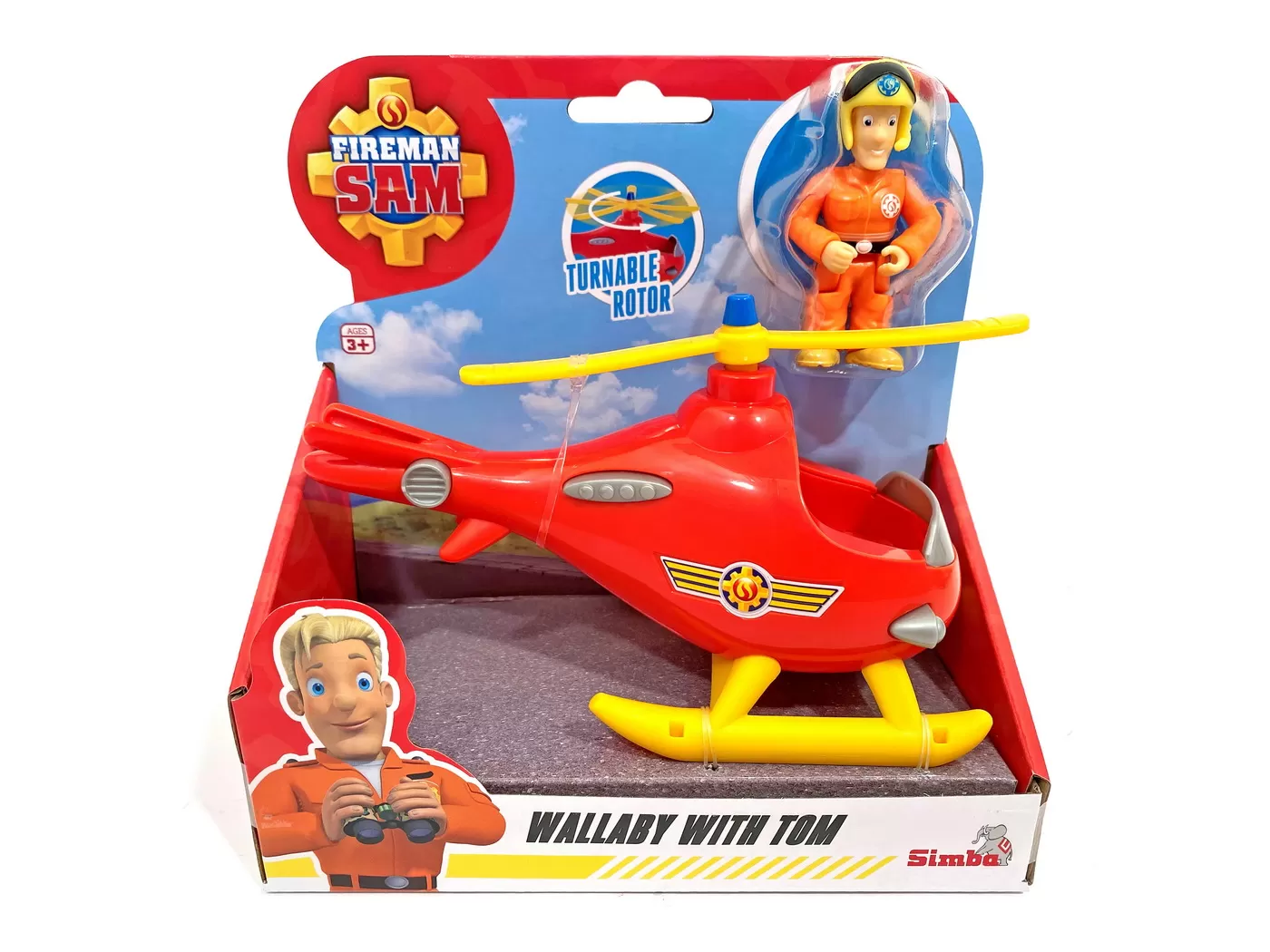 Pompierul sam elicoperul wallaby cu figurina tom thomas [1]