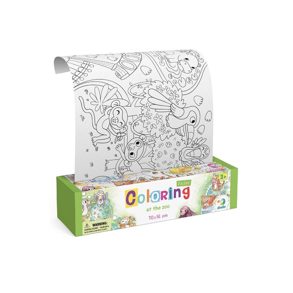 Poster de colorat - La Zoo [2]