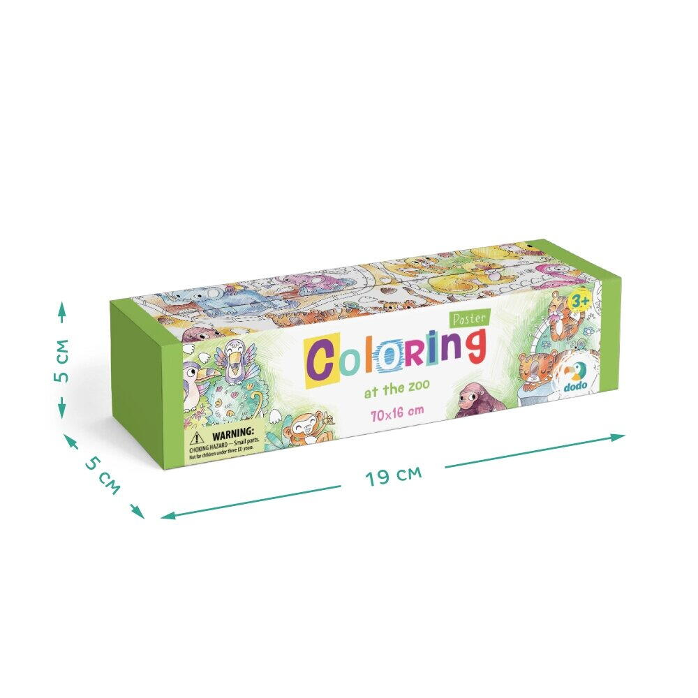 Poster de colorat - La Zoo [3]