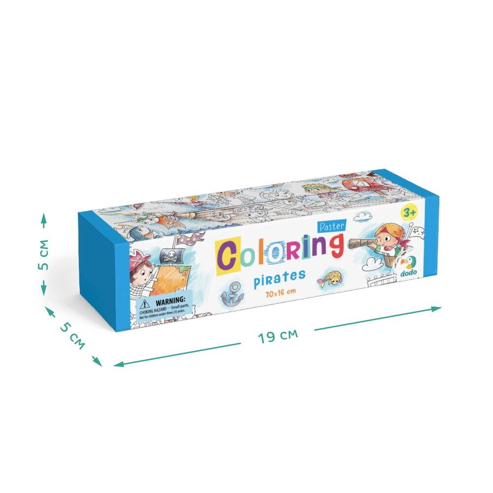 Poster de colorat - Pirati [3]