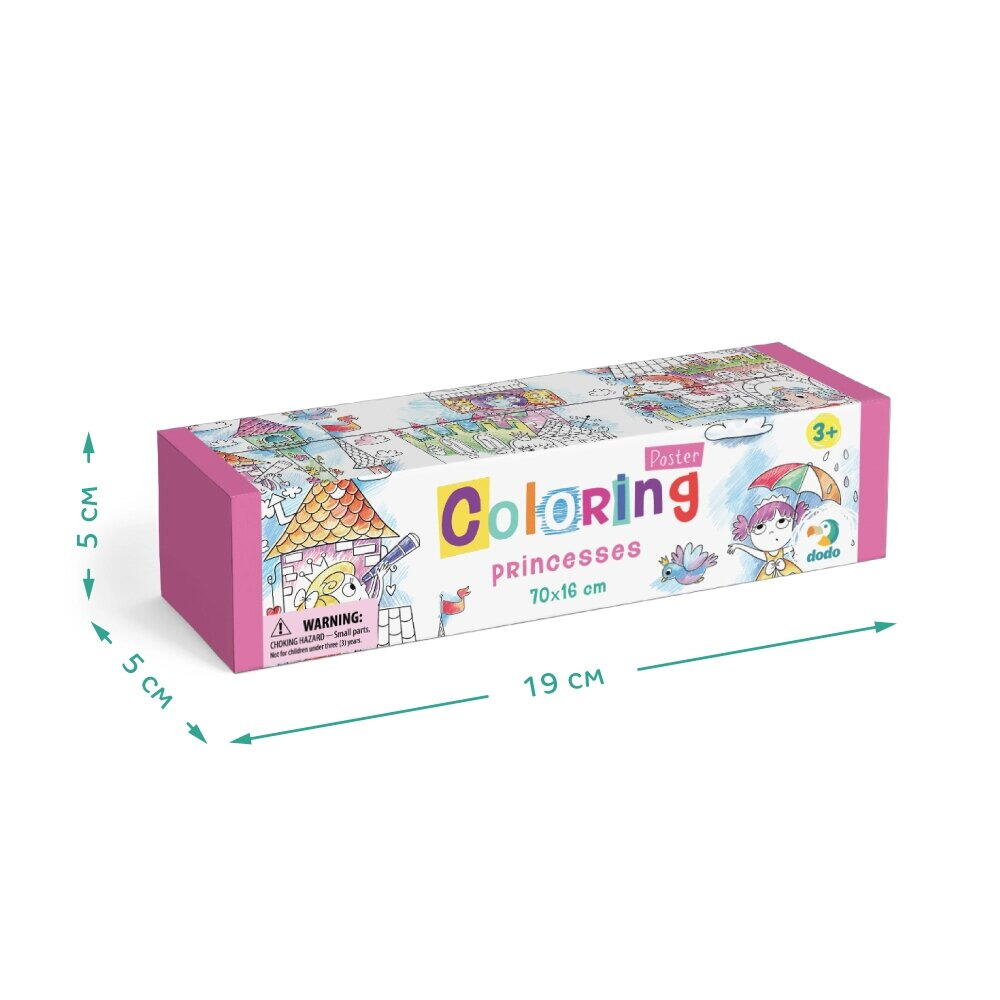 Poster de colorat - Printese [3]