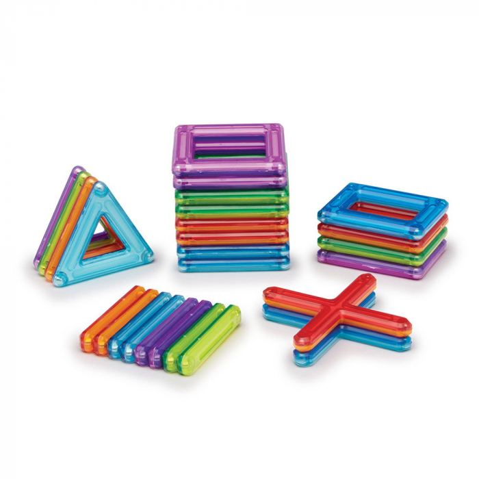 PowerClix Frames, set magnetic, 26 piese, Guidecraft, 4+ ani [6]