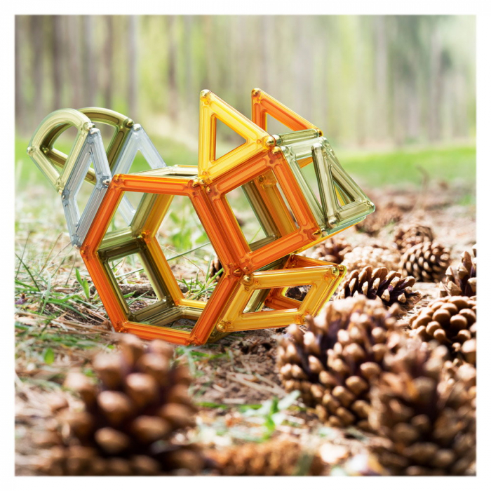PowerClix Natural Frames, 74 piese, Guidecraft, 4-10 ani [5]